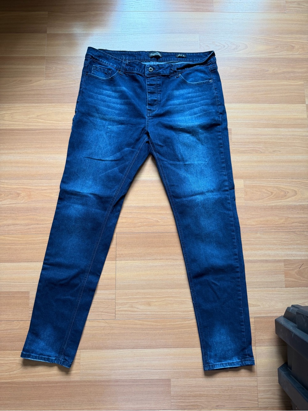 Sovereign Code Los Angeles Men’s Slim Fit Jeans Size 38 Dark Blue Denim